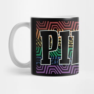 LGBT PATTERN USA PILOT Mug